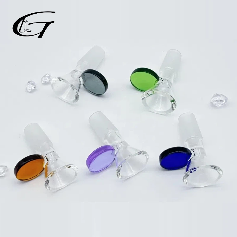 14 ملم مخروطات زجاجية 18 ملم بونغ وعاء